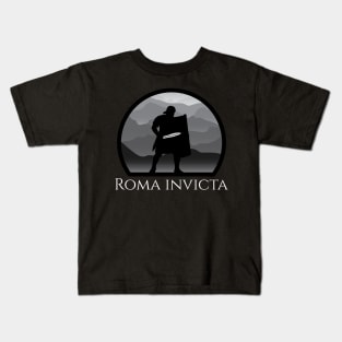 Ancient Rome Legionary - Roma Invicta - Roman History SPQR Kids T-Shirt